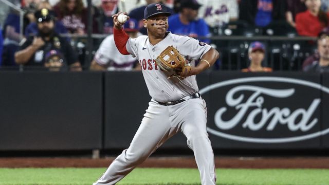 Boston Red Sox third baseman Rafael Devers