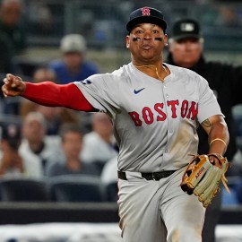 Boston Red Sox third baseman Rafael Devers