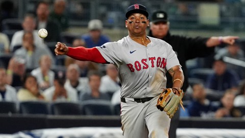 Boston Red Sox third baseman Rafael Devers