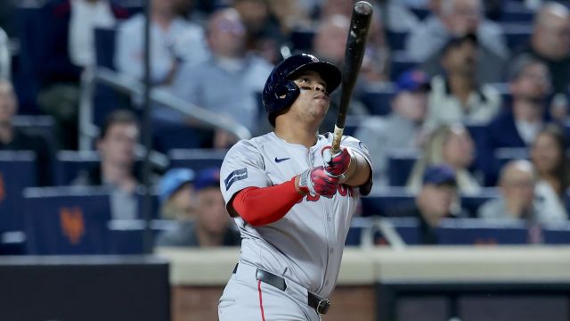 Boston Red Sox third baseman Rafael Devers