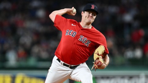 Boston Red Sox starting pitcher Richard Fitts