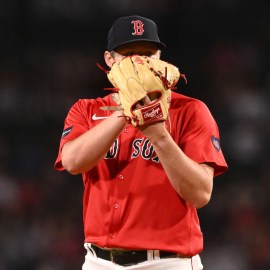 Boston Red Sox starting pitcher Richard Fitts