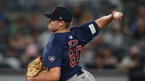 Boston Red Sox starting pitcher Richard Fitts