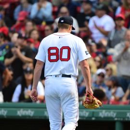 Boston Red Sox starting pitcher Richard Fitts