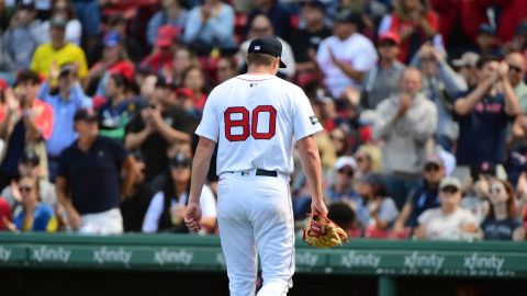 Boston Red Sox starting pitcher Richard Fitts