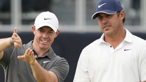 PGA Tour star Rory McIlroy, LIV Golf star Brooks Koepka