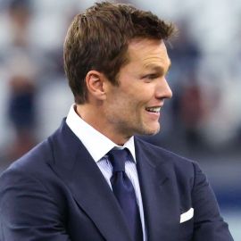 Former NFL quarterback Tom Brady