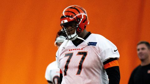 Cincinnati Bengals offensive tackle Trent Brown