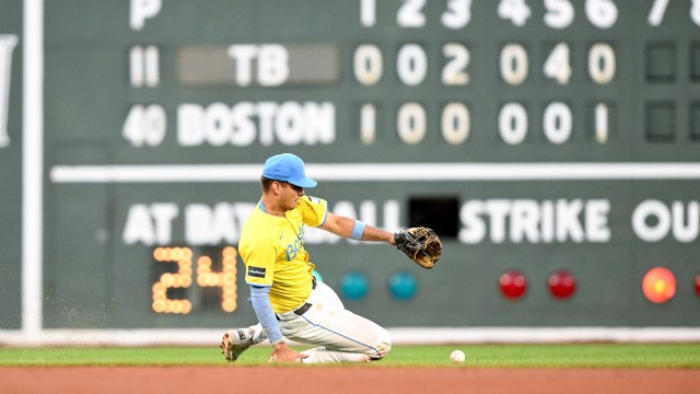 Boston Red Sox second baseman Vaughn Grissom