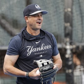 New York Yankees manager Aaron Boone