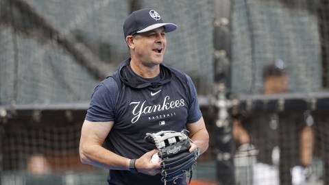 New York Yankees manager Aaron Boone