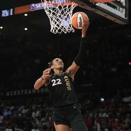 Las Vegas aces forward a'ja Wilson