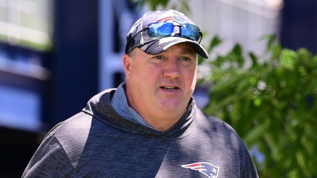 New England Patriots offensive coordinator Alex Van Pelt