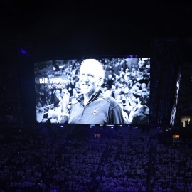 Former Boston Celtics, Portland Trail Blazers center Bill Walton