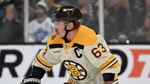 Boston Bruins forward Brad Marchand