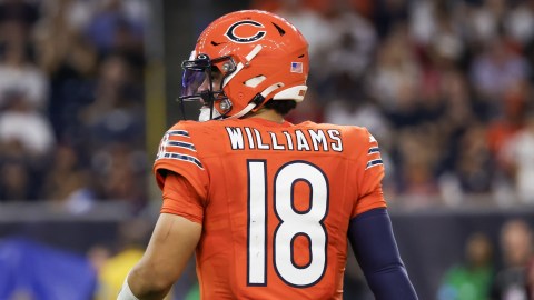 Chicago Bears quarterback Caleb Williams