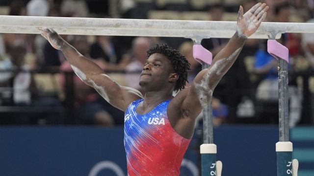 Olympic gymnast Frederick Richard