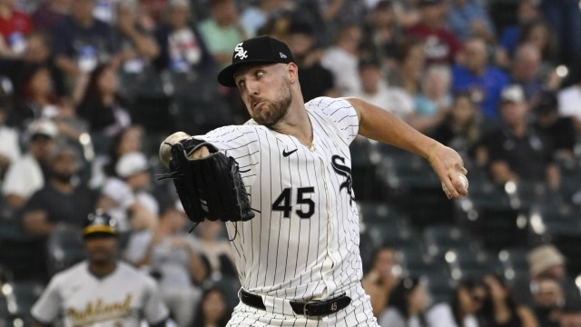 Chicago White Sox pitcher Garrett Crochet