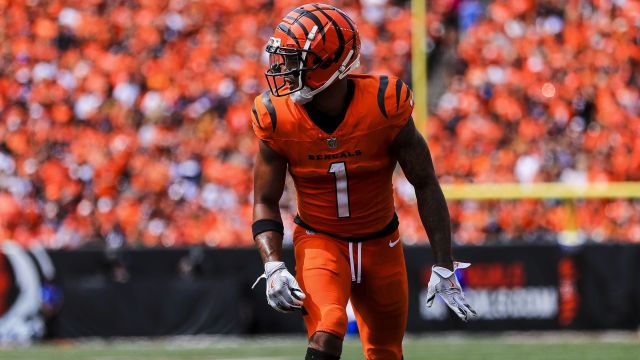 Cincinnati Bengals wide receiver Ja'Marr Chase