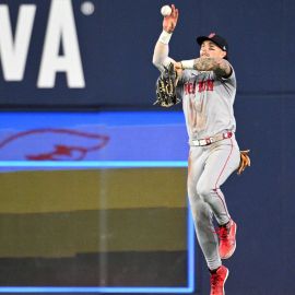 Boston Red Sox outfielder Jarren Duran