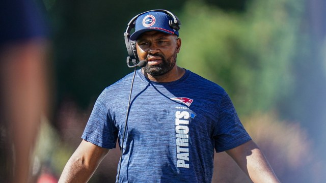 New England Patriots head coach Jerod Mayo