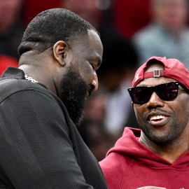 Former Boston Celtics center Kendrick Perkins, former NFL wide receiver Terrell Owens