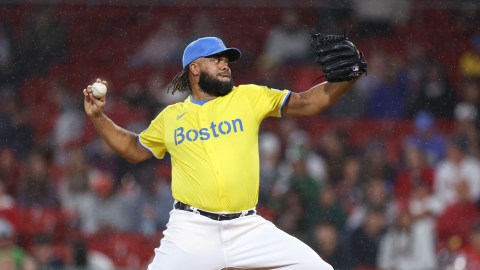 Boston Red Sox pitcher Kenley Jansen