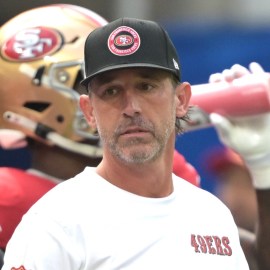 San Francisco 49ers head coach Kyle Shanahan