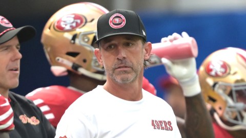 San Francisco 49ers head coach Kyle Shanahan