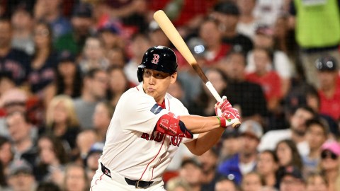 Boston Red Sox desginated hitter Masataka Yoshida