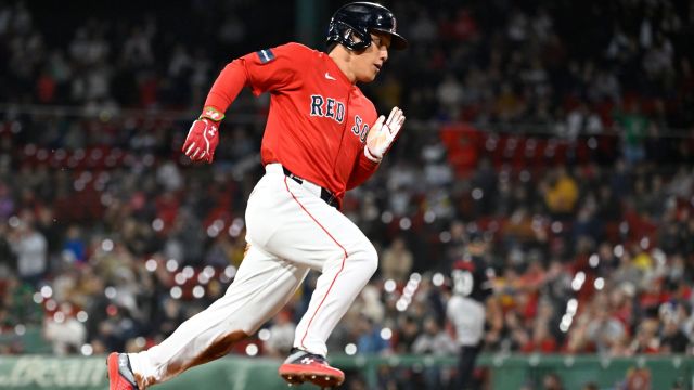 Boston Red Sox designated hitter Masataka Yoshida