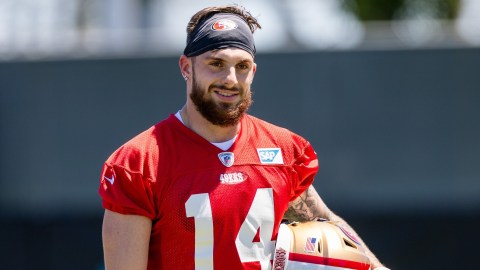 San Francisco 49ers wide receiver Ricky Pearsall