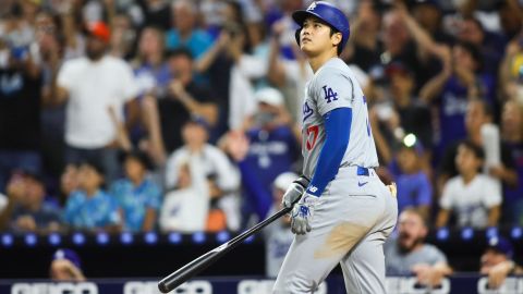 Los Angeles Dodgers designated hitter Shohei Ohtani