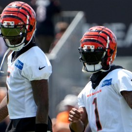 Cincinnati Bengals wide receivers Tee Higgins, Ja'Marr Chase