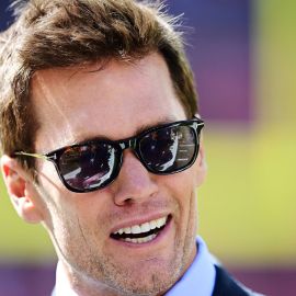 NFL broadcaster Tom Brady