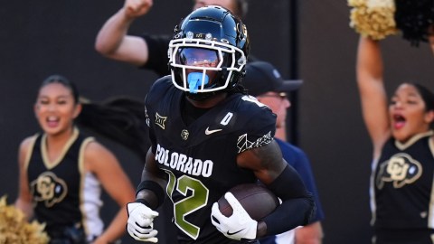 Colorado Buffaloes wide receiver/cornerback Travis Hunter