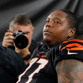 Cincinnati Bengals offensive tackle Trent Brown