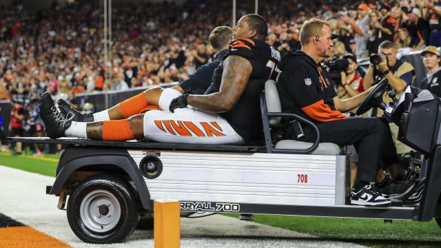 Cincinnati Bengals offensive lineman Trent Brown