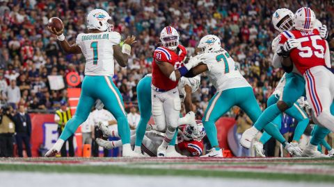 Miami Dolphins quarterback Tua Tagovailoa