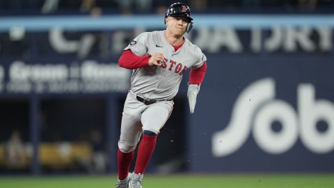 Boston Red Sox outfielder Tyler O'Neill