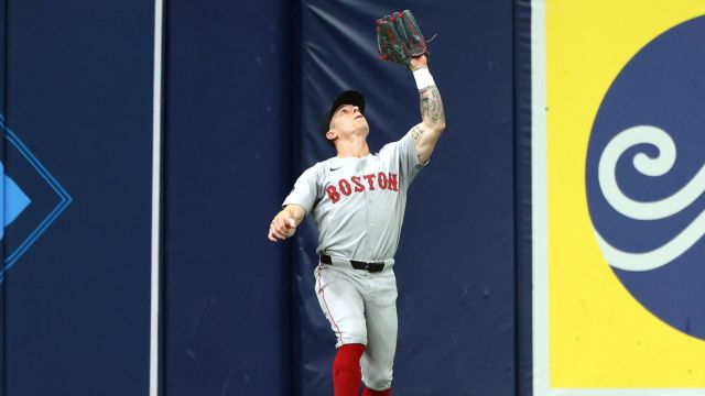 Boston Red Sox outfielder Tyler O'Neill