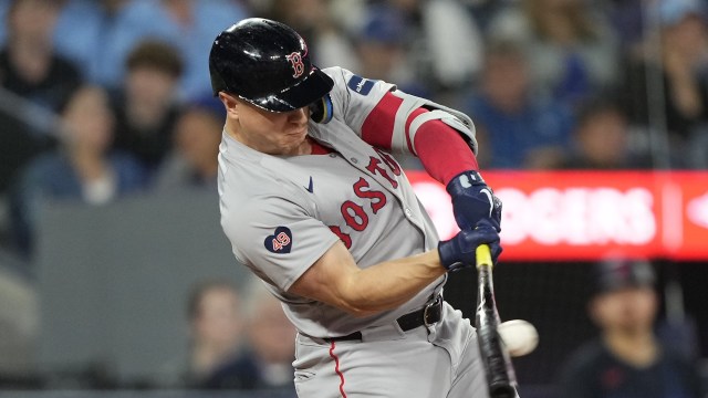 Boston Red Sox outfielder Tyler O'Neill