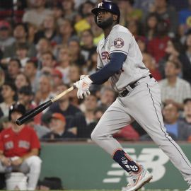 Houston Astros outfielder Yordan Alvarez