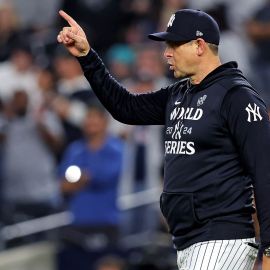 New York Yankees manager Aaron Boone