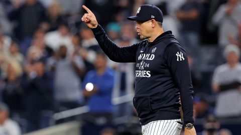 New York Yankees manager Aaron Boone