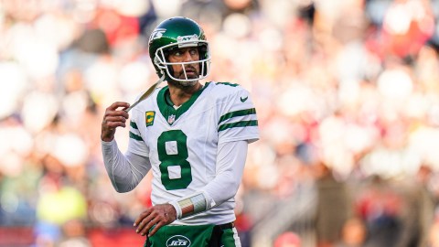 New York Jets quarterback Aaron Rodgers