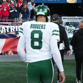 New York Jets quarterback Aaron Rodgers