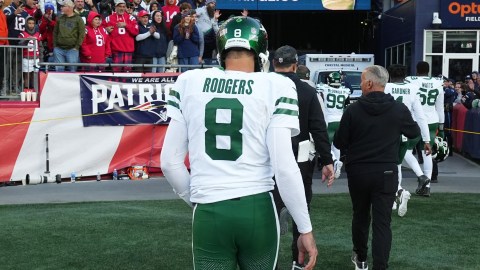 New York Jets quarterback Aaron Rodgers