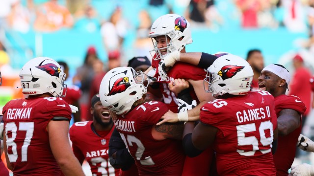 Arizona Cardinals kicker Chad Ryland