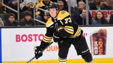 Boston Bruins defenseman Charlie McAvoy